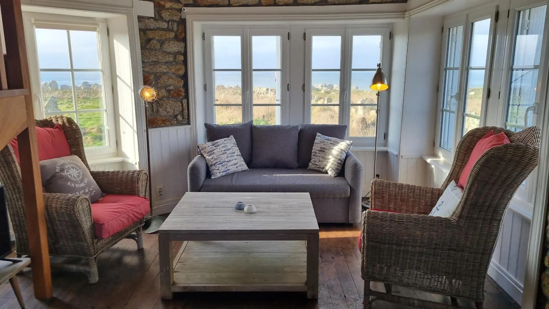 Refuge Kreiz An Avel - Plage De Pors Carn - Pointe De La Torche - Vue Mer - Sea View - Meerblick - 4 Pers Penmarcʼh 0*,