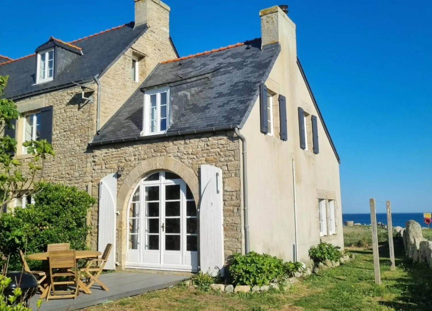Refuge Kreiz An Avel - Plage De Pors Carn - Pointe De La Torche - Vue Mer - Sea View - Meerblick - 4 Pers Penmarcʼh Casa de Férias